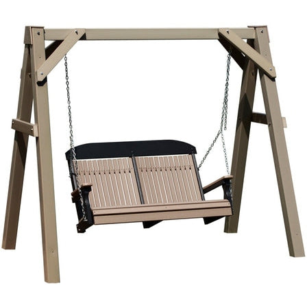 LuxCraft A-Frame Vinyl Swing Stand - VAFW