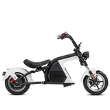 SoverSky M8 60V 2000W Fat Tire Electric Chopper Scooter - SOV-M8-2000W-WHITE