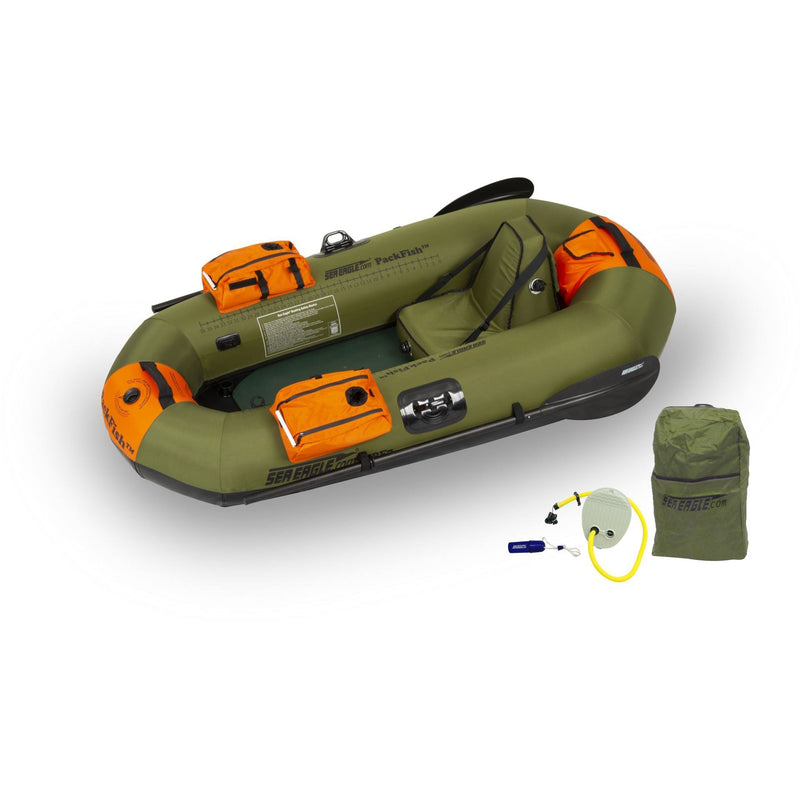 Sea Eagle PackFish7 Fishing Kayak Pro Package