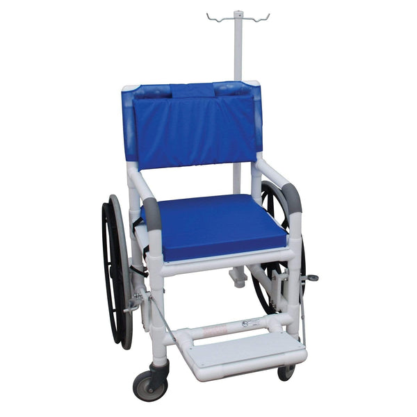 MJM 18" Wide Mri Shower/transport Chair with Cushion Set - 131-18-24W-MRI