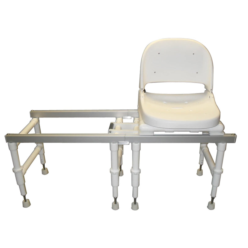 MJM Echo Dual Stationary Sliding Shower/transfer Chair - E118-SLIDE