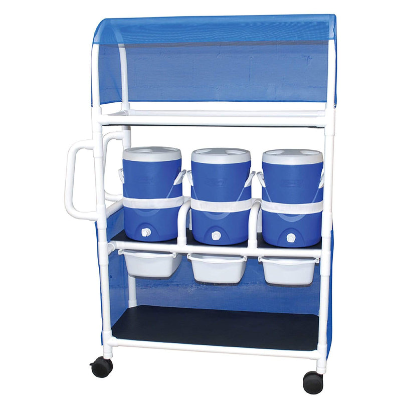 MJM Hydration Cart with Standard Mesh Canopy - 835