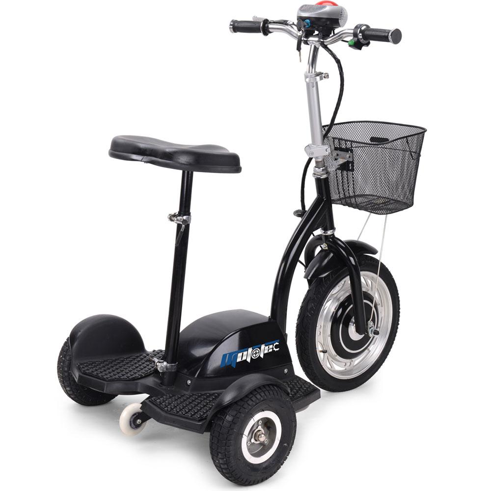 MotoTec 36V/12Ah 350W 3-Wheel Electric Scooter MT-TRK-350