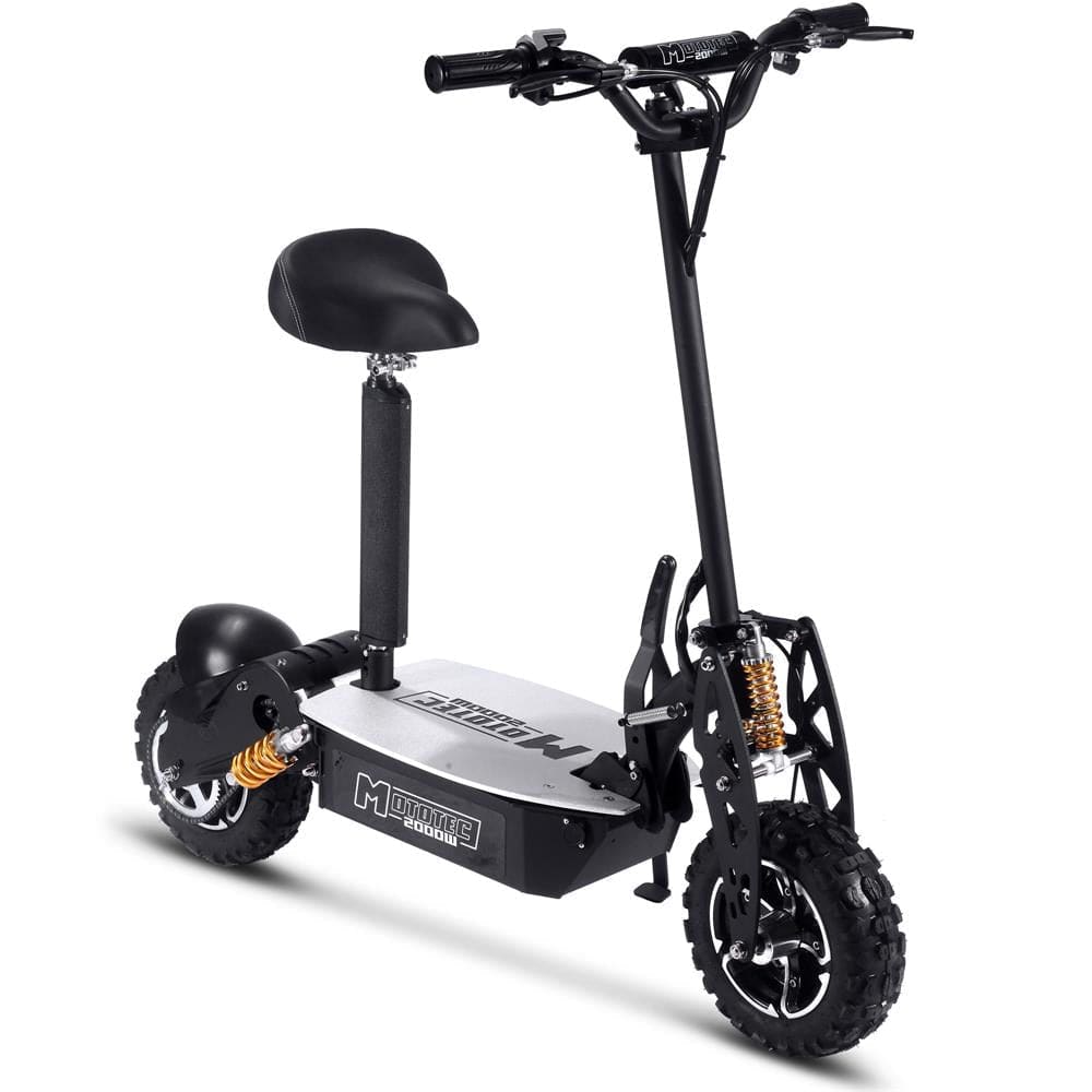 MotoTec 48V/12Ah 2000W Stand Up Electric Scooter MT-2000w