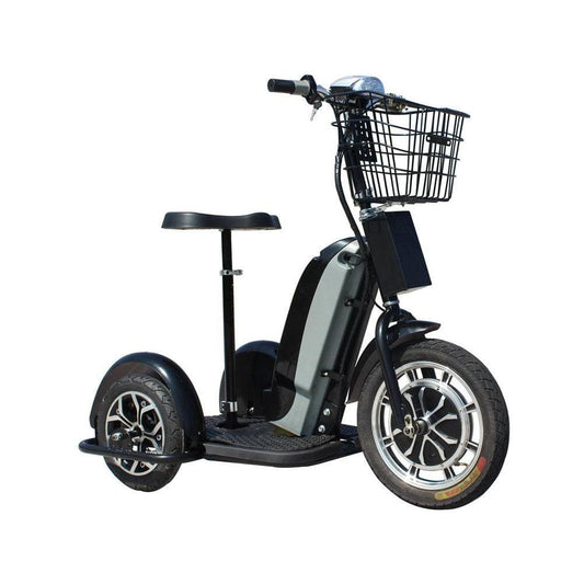 MotoTec 48V/12Ah 800W 3-Wheel Electric Scooter MT-TRK-800