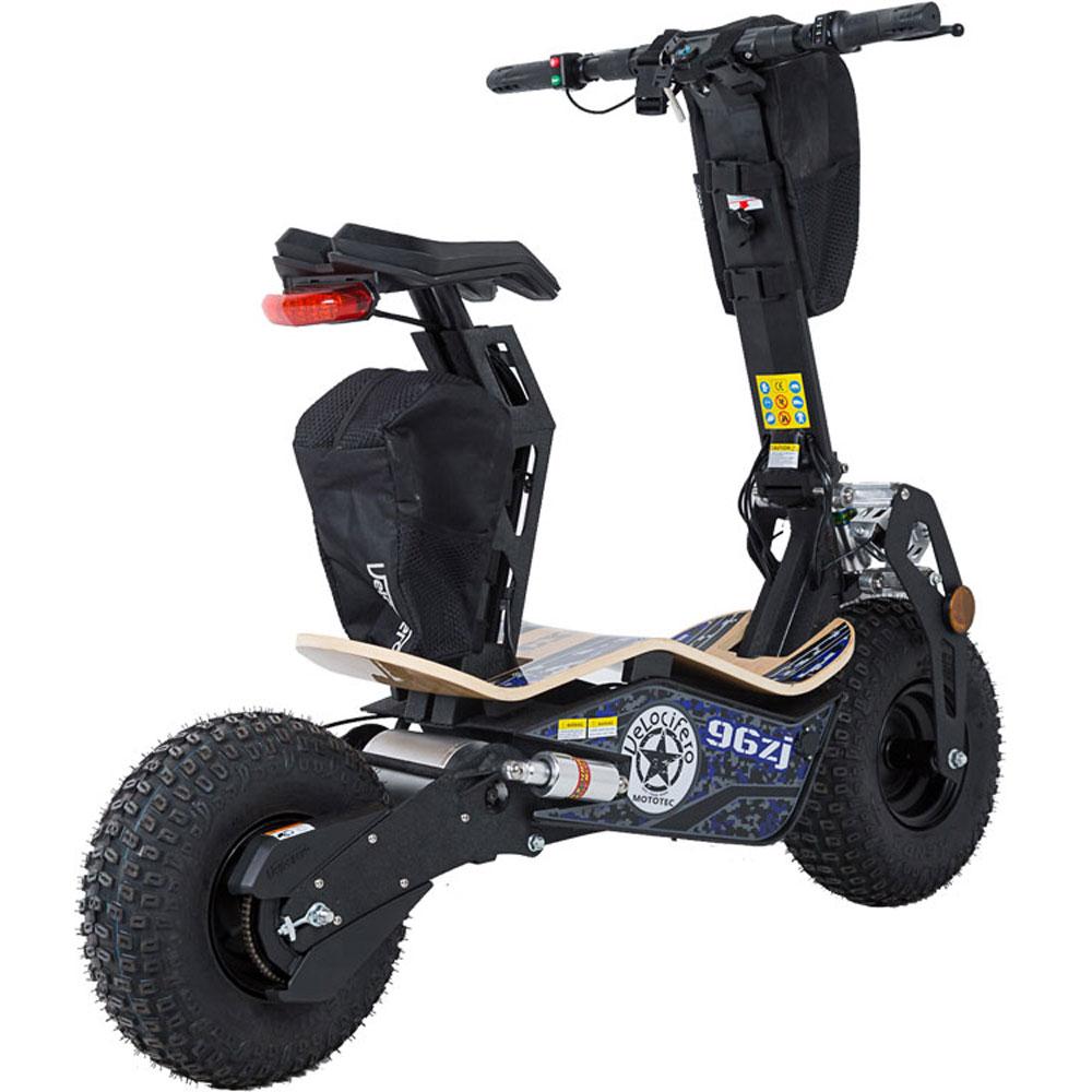 MotoTec Mad 48V/12Ah 1600W Fat Tire Electric Scooter MT-Mad-1600