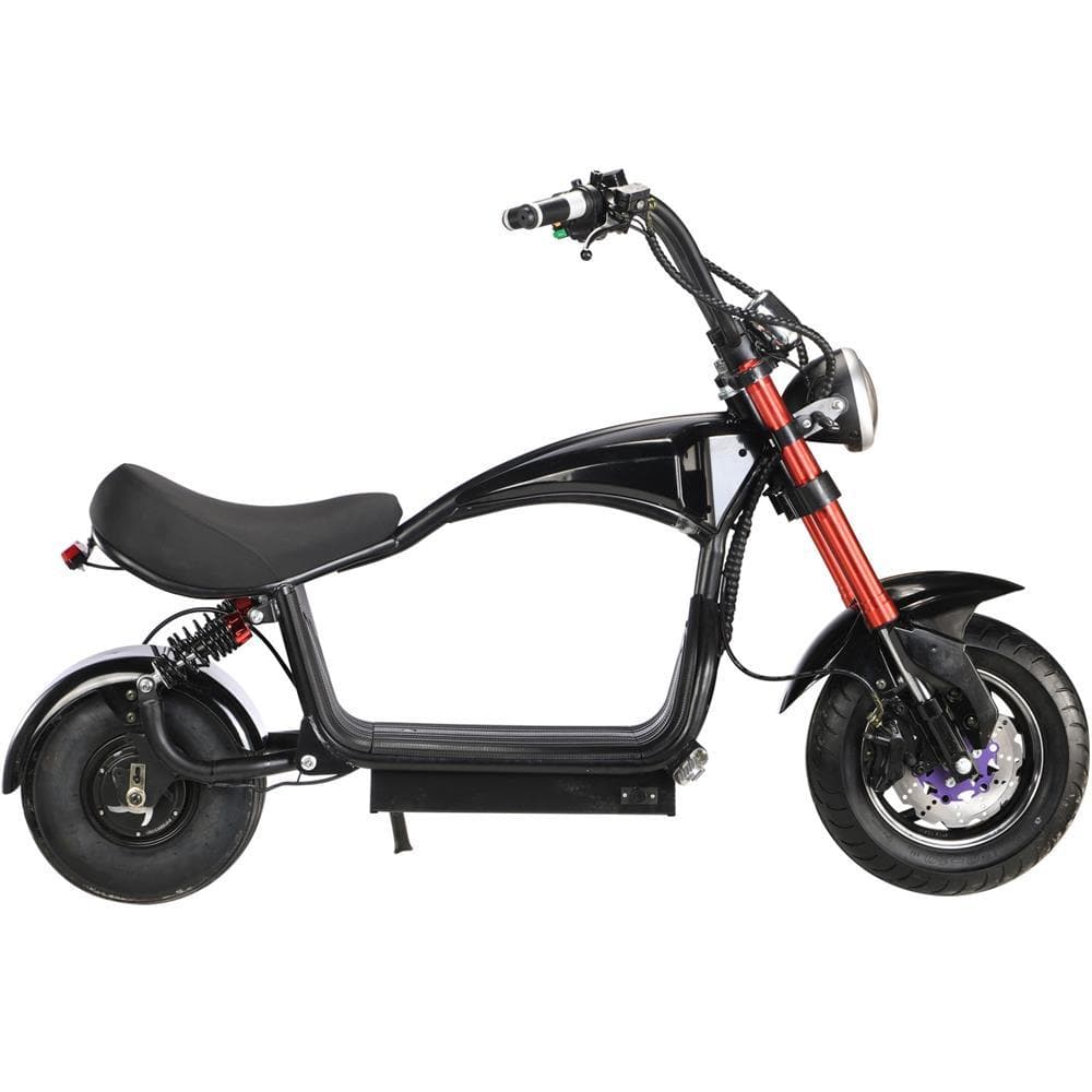 MotoTec Mini Lowboy 48V/Ah 800W Fat Tire Electric Scooter MT-Mini-LowBoy-48v-800w