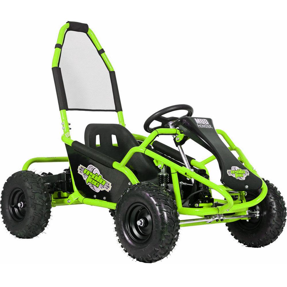 MotoTec Mud Monster 48V/12Ah 1000W Full Suspension Electric Go Kart MT-GK-Mud-1000w