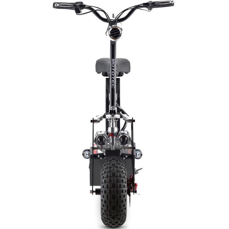 Performer MotoTec Vulcan 1600W 48V Fat Tire Suspension Folding Seated Electric Scooter