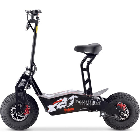 MotoTec Vulcan 48V/12Ah 1600W Folding Electric Scooter MT-Vulcan-1600w