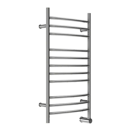 Mr Steam Metro 11-Bar Wall-Mounted Electric Towel Warmer with Digital Timer - Polished Stainless Steel - W336tssp