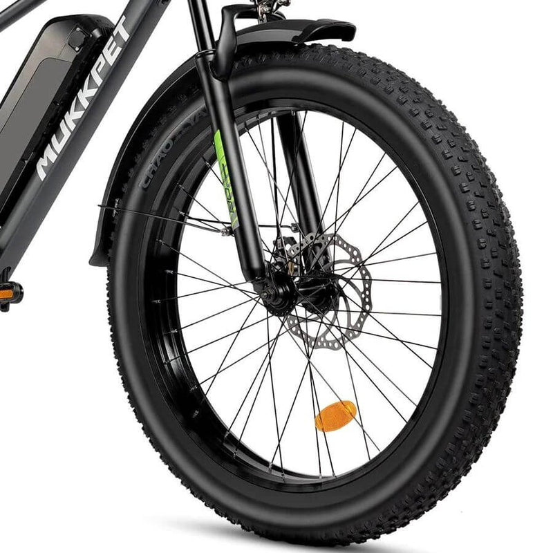 Performer 2024 Mukkpet SUBURBAN 750W 48V 15Ah Fat Tire Electric Mountain Bike SUB-2603