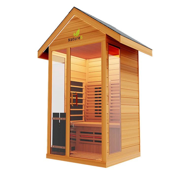 Medical Sauna Nature 5 Sauna - 2 Person Outdoor Infrared Sauna