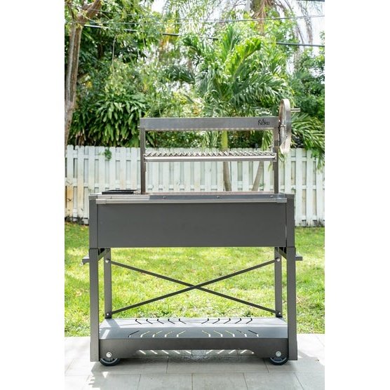 Nuke Puma Outdoor Charcoal and Wood-Fired Grill Black Gaucho - PUMA02