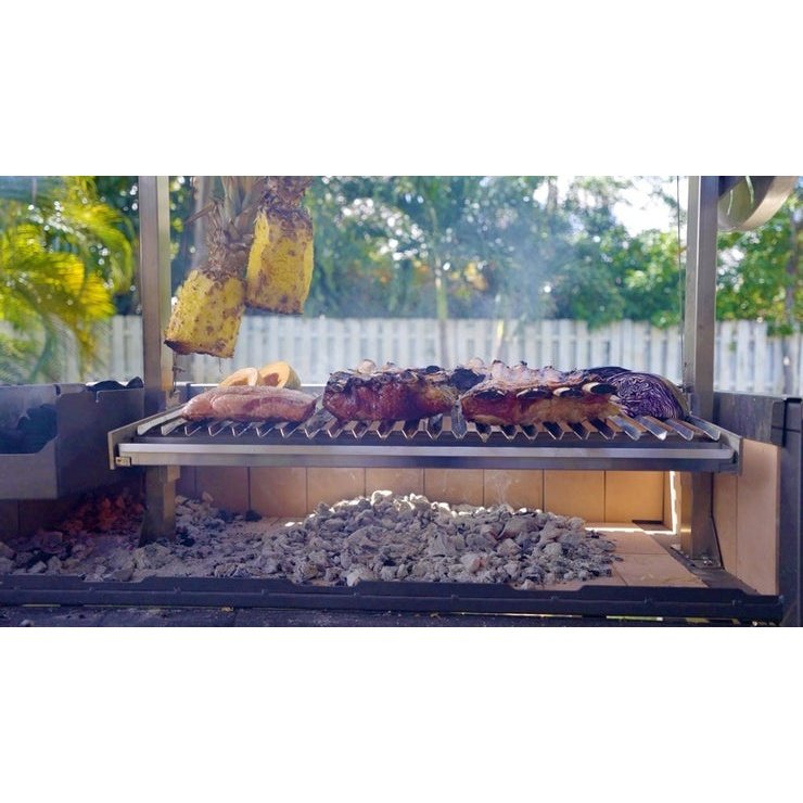 Nuke Puma Outdoor Charcoal and Wood-Fired Grill Black Gaucho - PUMA02