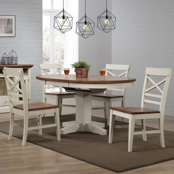 ECI Furniture Choices Round Dining Table - 0733-20-RT/RB-1