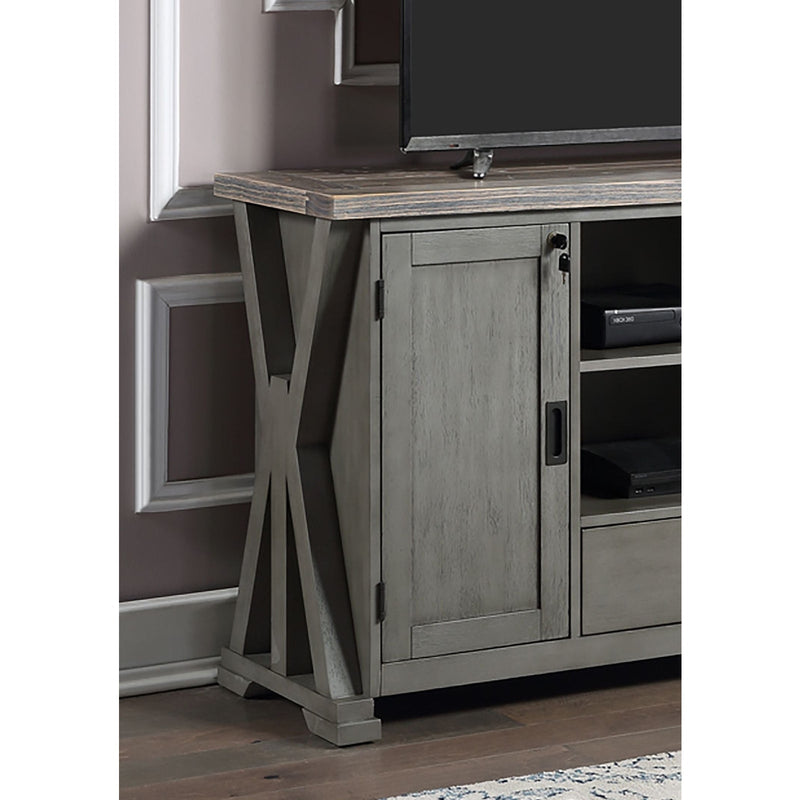 ECI Furniture Pine Crest Media Cabinet - ECI101479MET