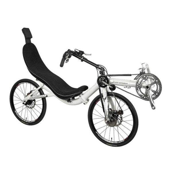 Performer Conquer 20 Speed Front Wheel Drive FWD Folding Recumbent Bike