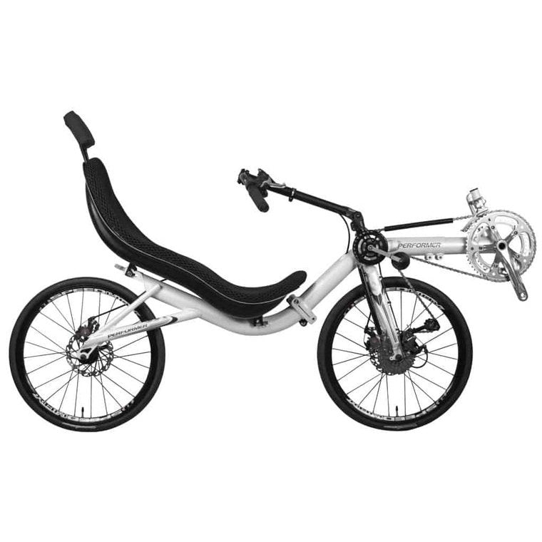 Performer Conquer 20 Speed Front Wheel Drive FWD Folding Recumbent Bike