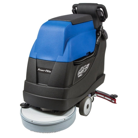 Powr-Flite Phantom, Floor Scrubber, 20", 16 Gallon, Battery, Self Propel, Disk - POW-PFS20