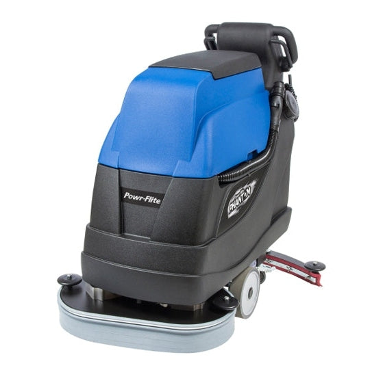 Powr-Flite Phantom, Floor Scrubber, 24", 16 Gallon, Battery, Self Propel, Disk - POW-PFS24