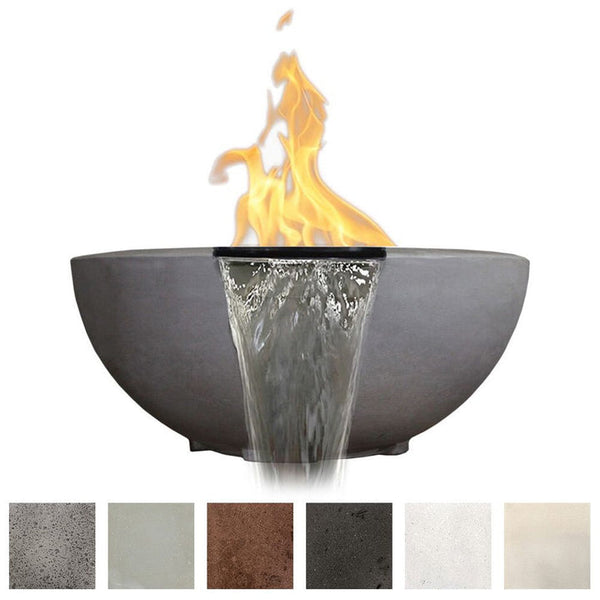 Prism Hardscapes Moderno 2 Fire & Water Bowl 29" with Free Cover -Ph-446-Fw