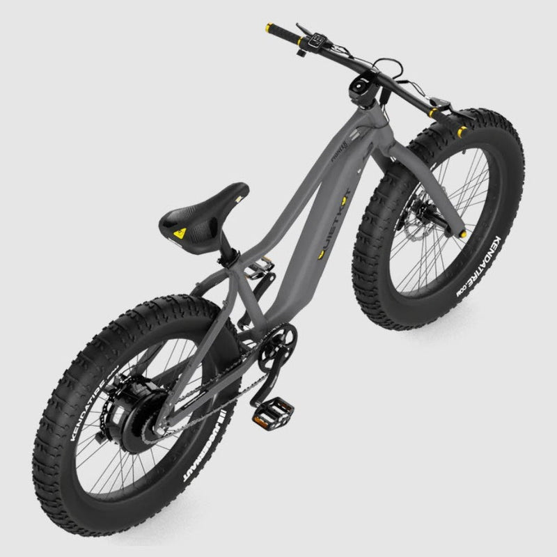 2023 QuietKat PIONEER 48V Mid Drive Suspension Fat Tire Electric Bike