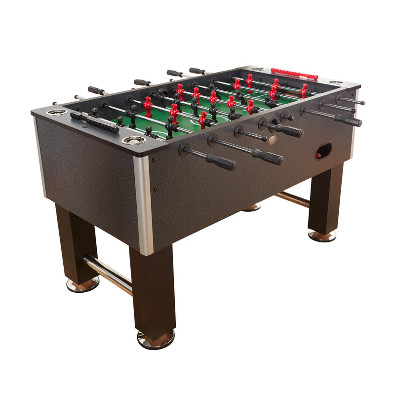 Playcraft Pitch Foosball Table Charcoal Finish - FBPICC