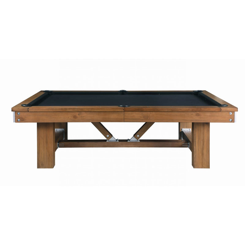 Playcraft Willow Bend Slate Pool Table w/ Dining Top & Bench - PTWILTOF07