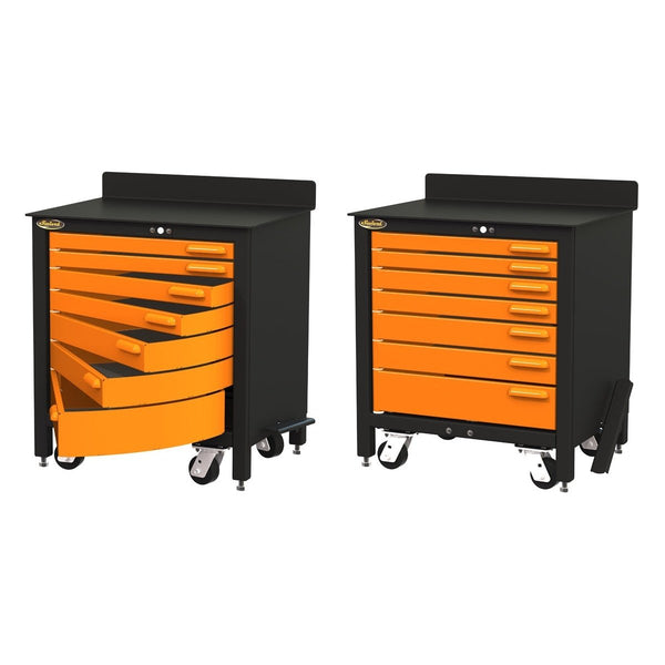 Swivel Storage Solutions Pro 30 7-Drawer Moveable Workbench Model: PRO303507 - Backyard Provider