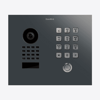 DoorBird D1101KH Classic Flush-Mount IP Video Door Station in Anthracite Grey, RAL 7016 - 423900462