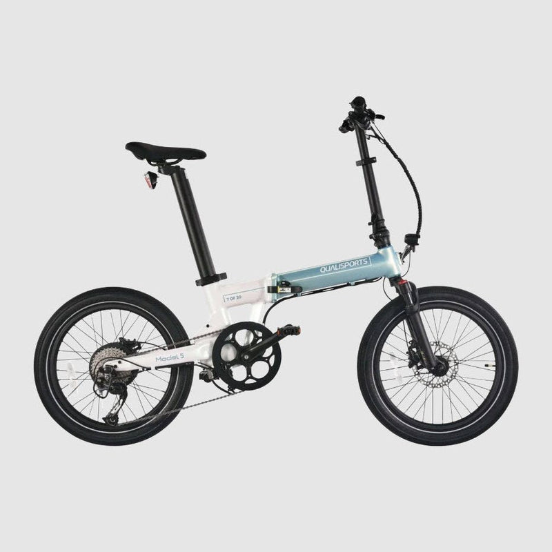 Performer 2024 Qualisports MODEL 5 500W 48V 20" Lightweight Folding Electric Bike