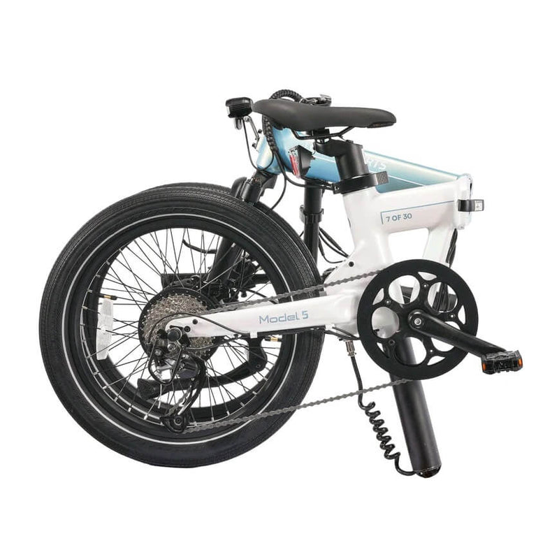 Performer 2024 Qualisports MODEL 5 500W 48V 20" Lightweight Folding Electric Bike