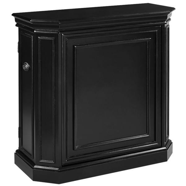 Ram Game Room Bar Cabinet W/ Spindle - Black - BRCB1 BLK - Backyard Provider