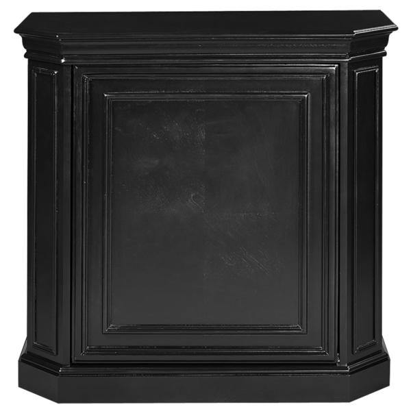 Ram Game Room Bar Cabinet W/ Spindle - Black - BRCB1 BLK - Backyard Provider