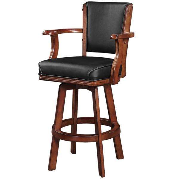 Ram Game Room Swivel Barstool with Arms Chestnut - BSTL2 CN