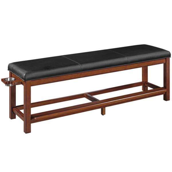 Ram Game Room Spectator Storage Bench-Chestnut - SBENCH CN