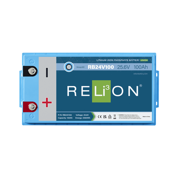 Relion 25.6V 100Ah Lifepo4 - R7RRB24V100