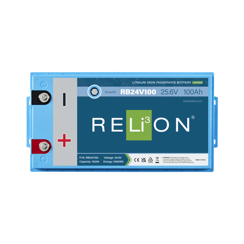 Relion 25.6V 100Ah Lifepo4 - R7RRB24V100