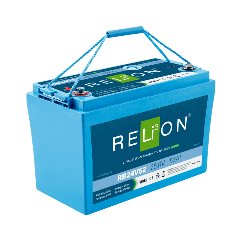 Relion 25.6V 52Ah Lifepo4 - R7RRB24V52