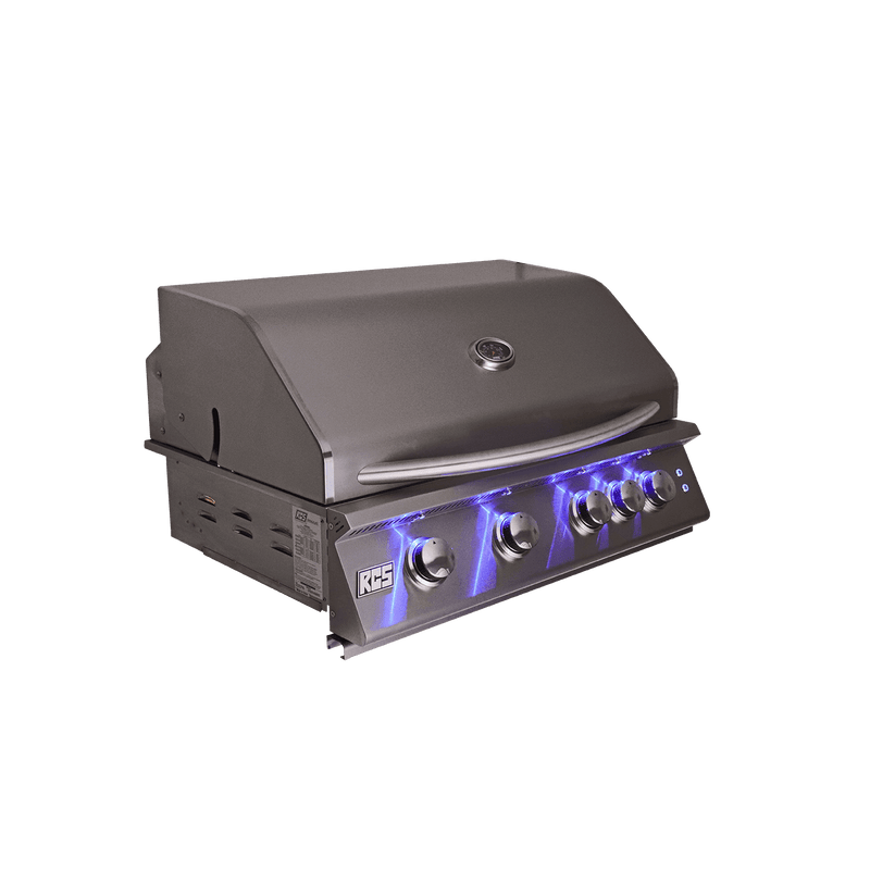 Renaissance Cooking Systems Premier 32" Grill with Blue LED Lights RJC32AL