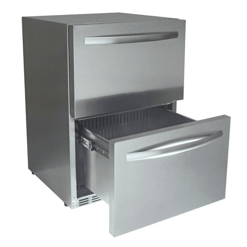 Renaissance Cooking Systems Stainless Two Drawer Refrigerator-UL Rated REFR4