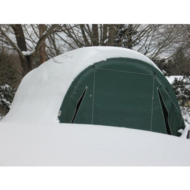 Rhino Shelter Garage Round Style 14’W x 24’L x 10’H - GA142410R