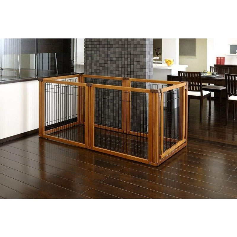 Richell 3-In-1 Elite Pet Gate- 6 Panel - 94171