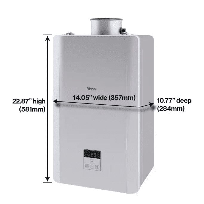 Rinnai RE Series 6.6 GPM Outdoor NCTWH - LP - Replaces V65EP