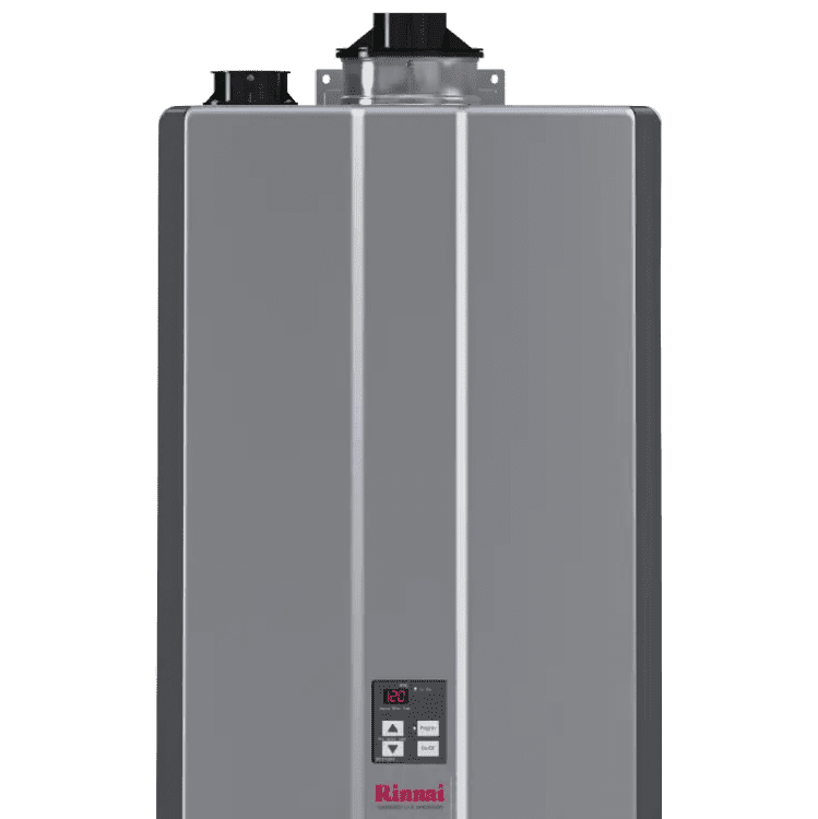 Rinnai SE+ Series 10 GPM Indoor Condensing Tankless Water Heater, LP - Indoor Installation