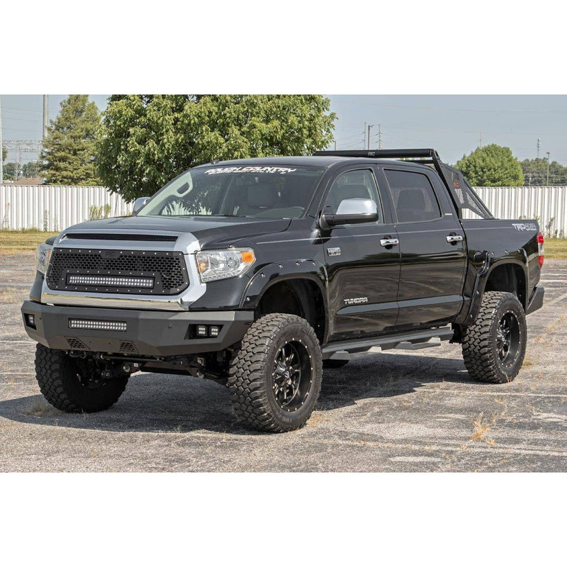 Rough Country Heavy-Duty Front Led Bumper | 2014-2021 Toyota Tundra - 10777