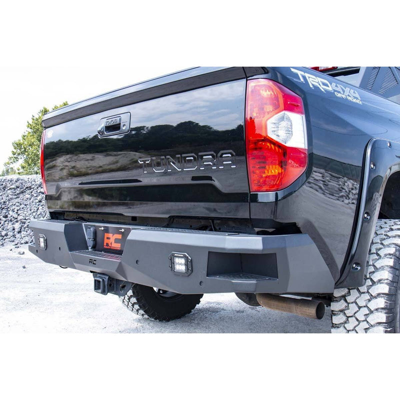 ROUGH COUNTRY HEAVY-DUTY REAR LED BUMPER | 2014-2021 TOYOTA TUNDRA - 10778