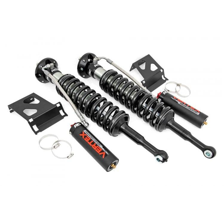 ROUGH COUNTRY VERTEX 2.5 ADJUSTABLE FRONT SHOCKS - 6" | 2005-2022 TOYOTA TACOMA - 689014