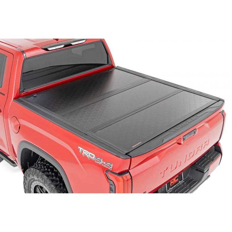 Rrough Country Hard Low Profile Bed Cover | 2022-2024 Toyota Tundra - 47514551B